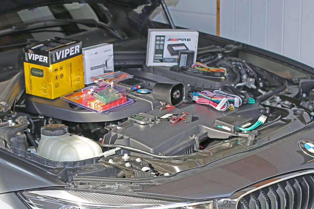 BMW-f30-Viper-Alarmanlage